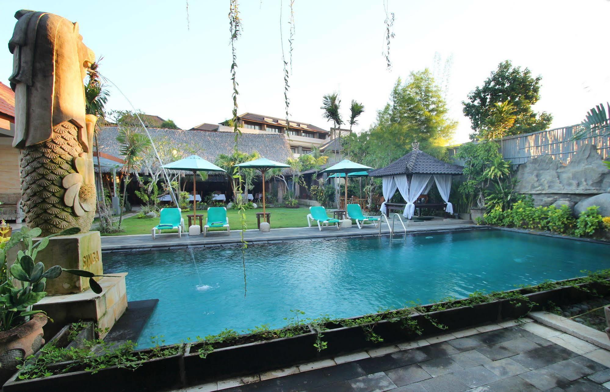 Jimbaran Lestari Hotel y Residence Spa Exterior foto