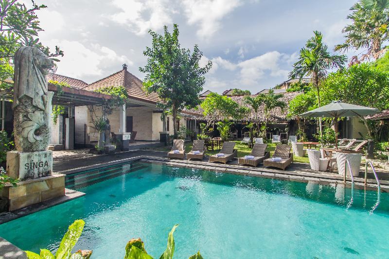 Jimbaran Lestari Hotel y Residence Spa Exterior foto